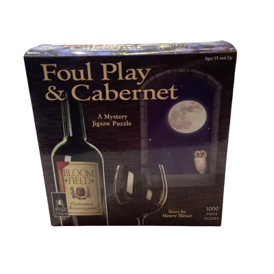 Foul Play & Cabernet. A Mystery Jigsaw Puzzle