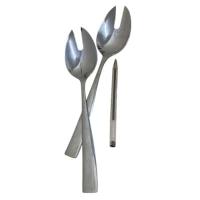 Wilke Bros stainless steel servers