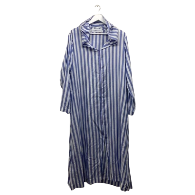 My General Store XL Striped Cotton Hooded Shirt Dress Made in Aus