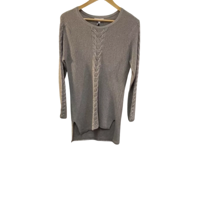 BNWT Table Eight Womens  Size S Metallic Cable Sweater RRP $99.99
