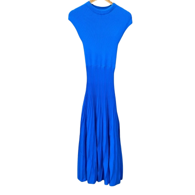 Portmans Bright Blue Knit Dress Size XXS 