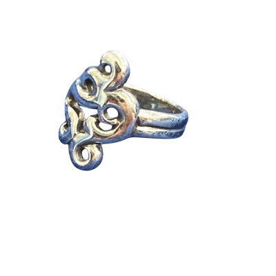  Womens Stirling silver James Avery ‘swirl’  ring. N/O