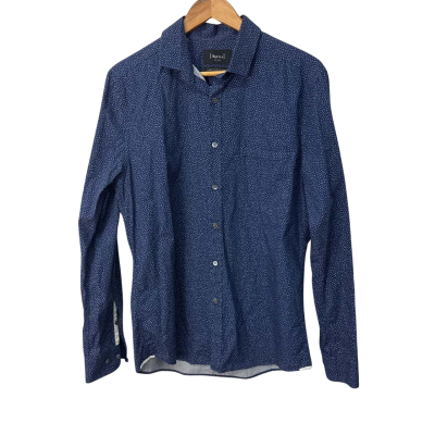 Aquila   Size M Long Sleeve Shirt Blue 