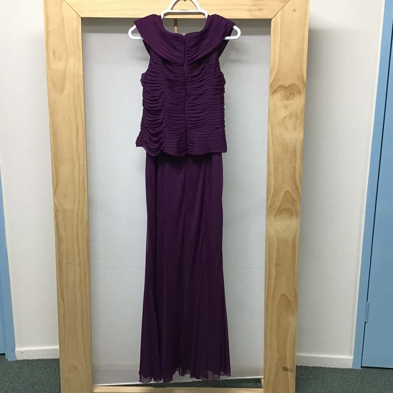 dusty purple color dress