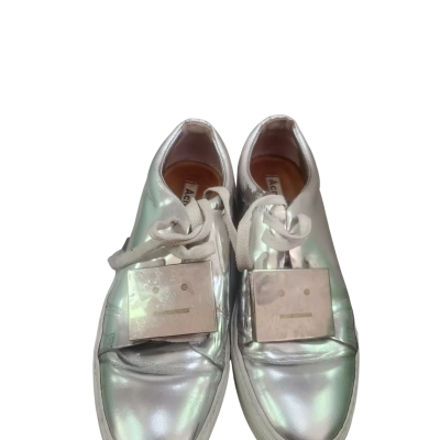 Acne Studios Womens  Size 26 cm  Flats Silver 