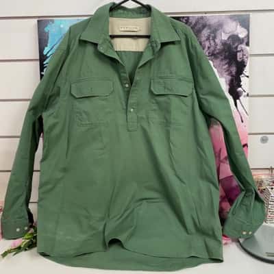 Mens RM Williams Angus Brigalow Shirt Size 3XL