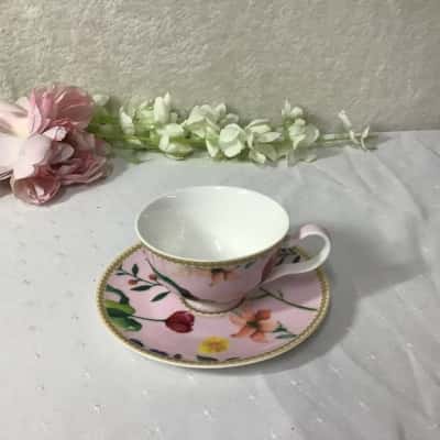 Maxwell & Williams Teas & C'S Contessa Porcelain Footed Cup & Saucer