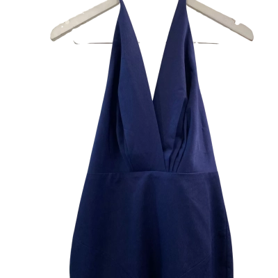  Elle Zeitoune LUXE Womens  Size 8 Cocktail Dress  / Sleeveless Dress  Blue  NWT