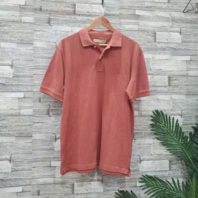 R.M. Williams Mens  Size L Polo Shirt Coral 