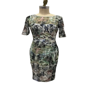 Montique Womens  Size 8 Cocktail Dress Floral 