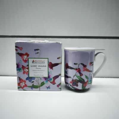 Maxwell & Williams Gabby Malpas Posey Mug Infuser Perennial Penstemons Boxed