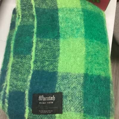 Vintage Onkaparinga mohair throw