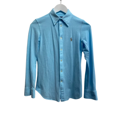 Polo Ralph Lauren Man Size XS long sleeve shirt   / Polo Shirt Aqua 