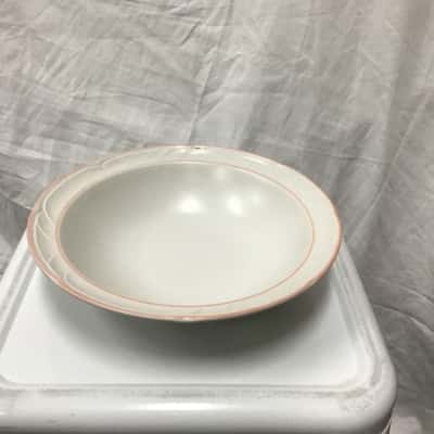 Countryware genuine stoneware peachwood Round serving bowl