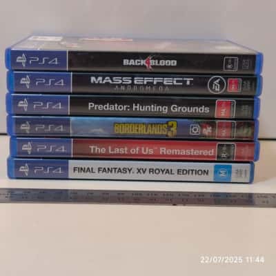 PS4 Games Bundle Pre Owned 6pcs 
