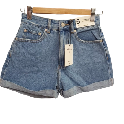 Glassons Womens  Size 6 Denim Shorts Blue 