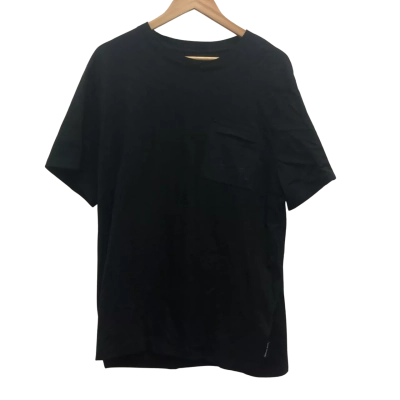 Moose Knuckles Mens  Size L Short Sleeve T-shirt Black  