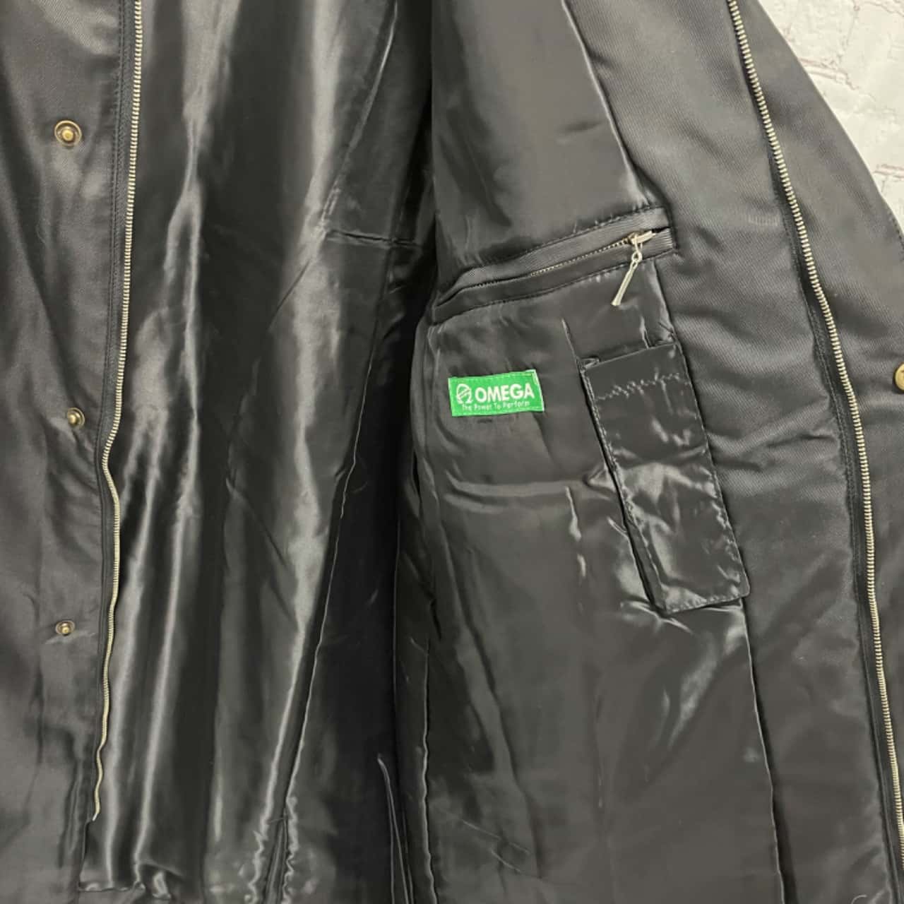 Omega Mens Size XL Performance Jacket Black (s)