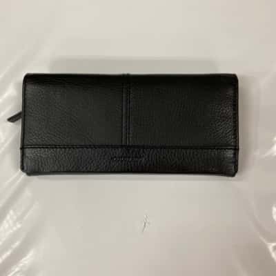 Colorado Womens Leather Wallet Black  