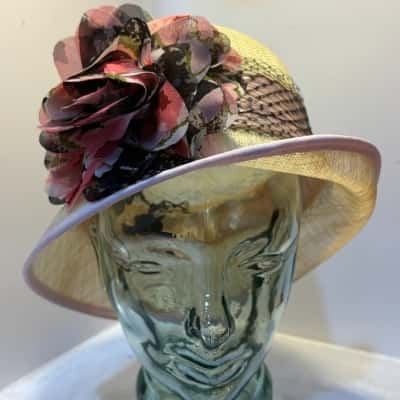 Spring Racing Hat - Jendi New with Tags