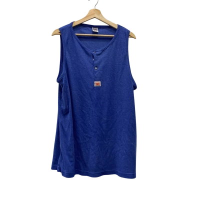 Vintage Levi's Mens  Size L Singlet  Blue 