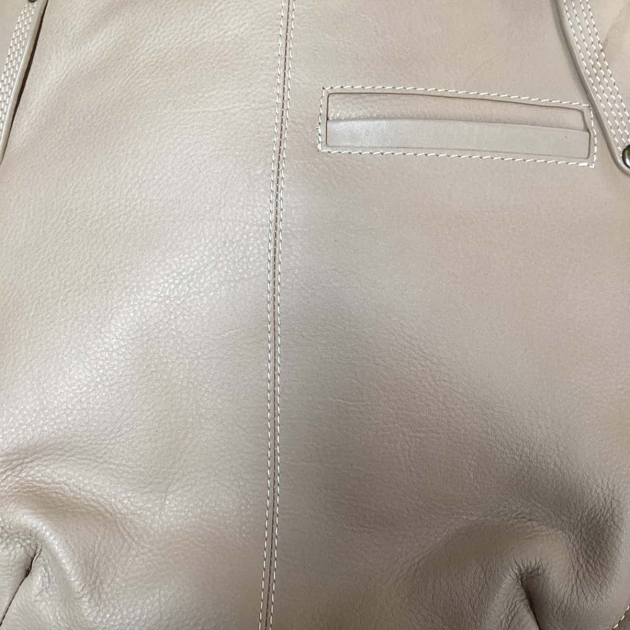 Manzoni Womens Cross Body Bag Beige (s)