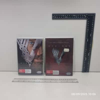 Vikings S1 S2 DVD Sealed As New 