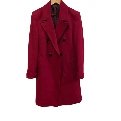 Kimmy Custom Tailor  Womens  Size M Winter Coat Red 