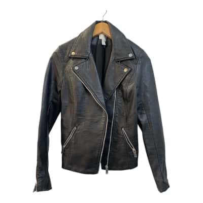 H&M Womens  Size 6 Biker Jacket 