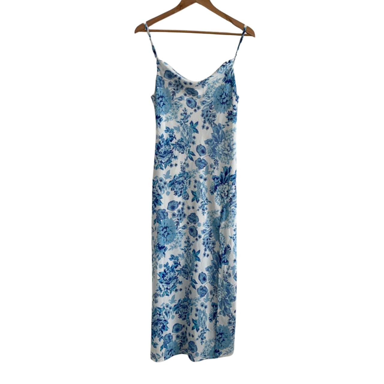 Petal + Pup Size 8 Blue Maxi Dress (s)