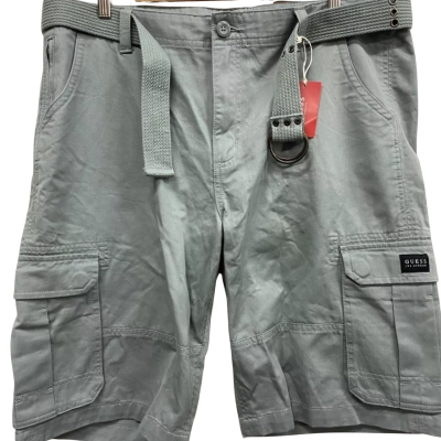 Guess Mens Karl Cargo Short “Heavy Metal Grey”