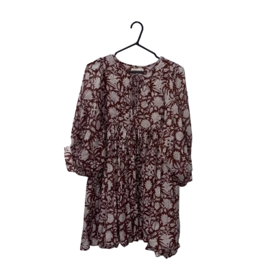 Daughters of India Brown Mini Dress Size S