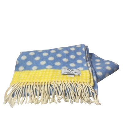 TCG Lambswool Polka Dot Scarf