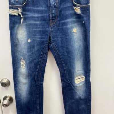 Guess Womens  Size 36 Regular Fit Jeans Blue 