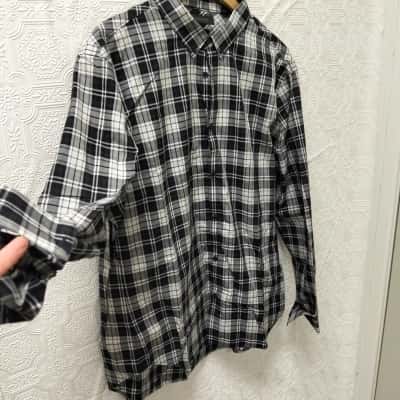 Country Road Mens  Size XL Twill Check Shirt NWT RRP$119