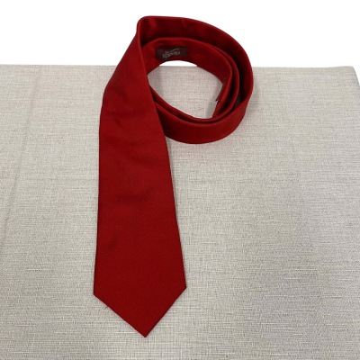 T.M. Lewin Mens Silk Tie Red 