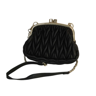  Leona Edmiston Black Handbag Approx 25 x 16cm