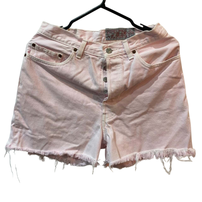 Levi's Womens  Size 14 / 16 Denim Shorts Pink  