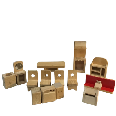 Wooden Doll Furniture as pictured