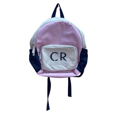 Country Road Womens Backpack Beige / Navy Blue / Pink  