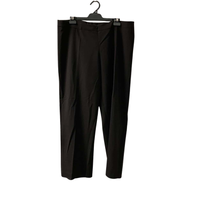 birzeit Women's Size 22 Straight Leg Pants in Dark Brown 