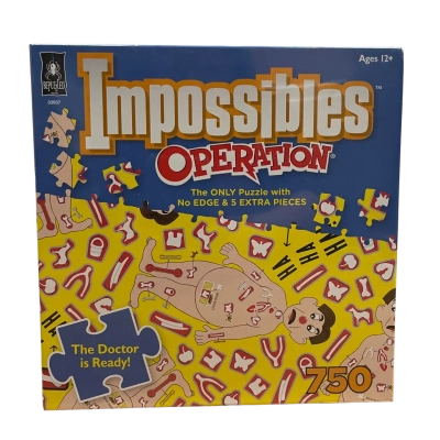 Bepuzzled Impossible Operation 750 Piece Jigsaw Puzzle