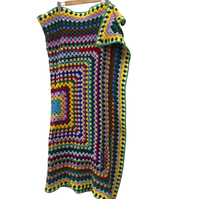 Afghan Blanket Approx. 1.5 x 1.45m
