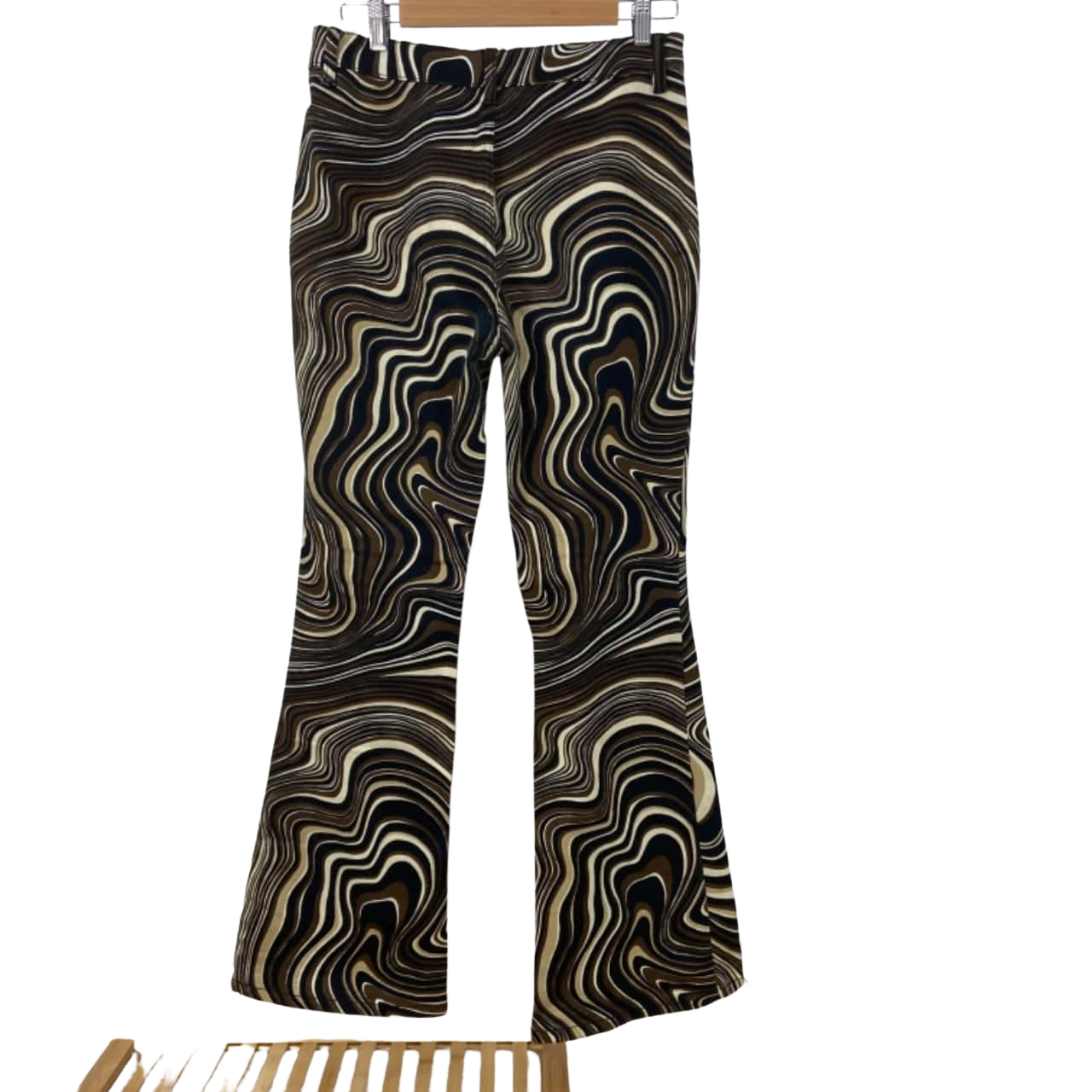 Motel Womens Size 12 Bootcut Jeans Multicoloured (s)