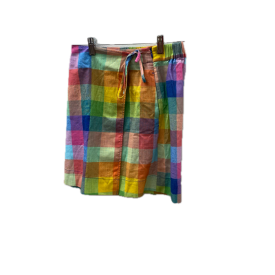 Gorman Womens Shorts Size 6 Multicoloured Checked Cotton