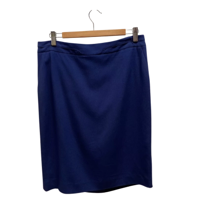 Jigsaw Womens  Size 12 Navy Blue Skirt