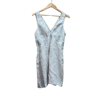 Ezra Blu Womens  Size 12 Midi Dress Cream / Natural 