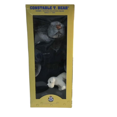 BNIB Constable T Bear Victoria Police Dog Squad Edition 11-2010