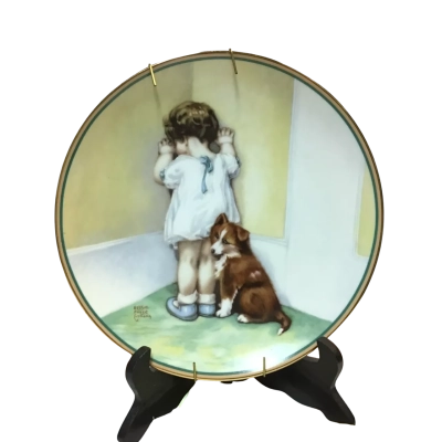 The Hamilton Collection "In Disgrace" Plate with Certificate