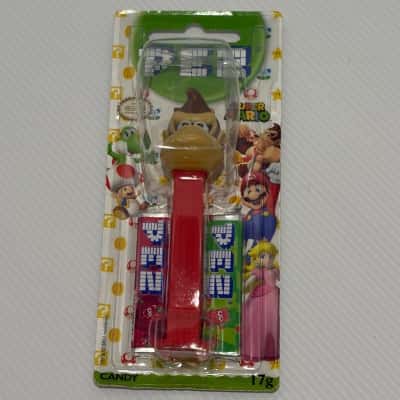 Unopened Donkey Kong PEZ dispenser from 2017 Super Mario Series